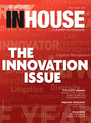 Innovatio Awards 2014 magazine cover