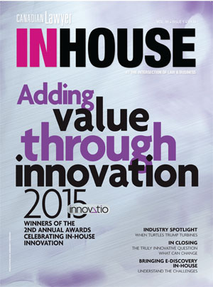 Innovatio Awards 2015 magazine cover