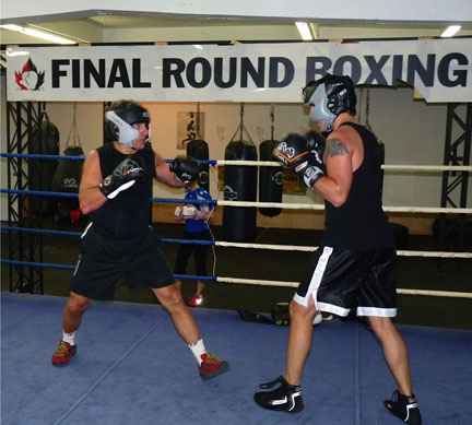 Greenspon's training included sparring with Justin Trudeau once a week.
