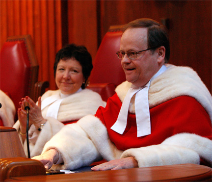 Justice Thomas Cromwell was appointed to the Supreme Court in 2008 and publicly sworn in Feb. 16, 2009. (Photo: Chris Wattie/Reuters)