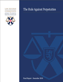 The Law Reform Commission of Nova Scotia's report